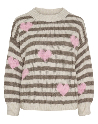 Marta Du Chateau - MDCCleo Strick - Beige/Fango